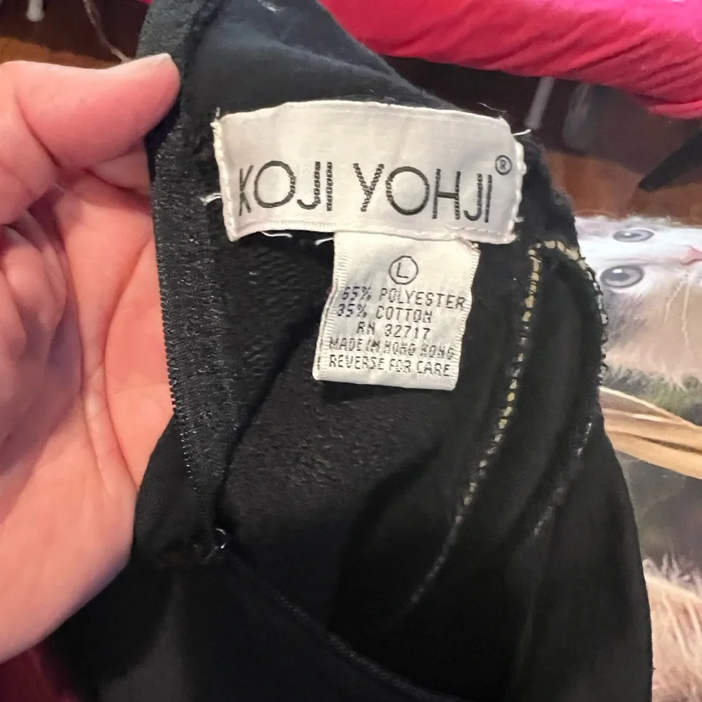 Red and Black Women's Sweatshirt - Picture 3 of 3